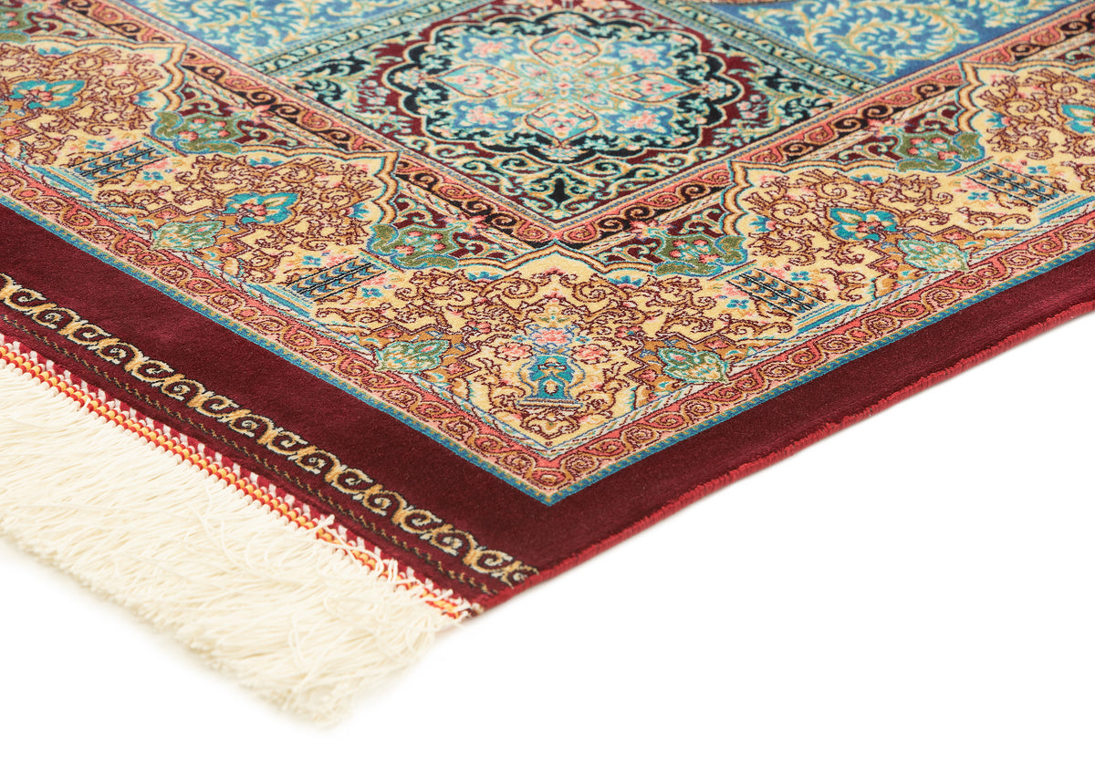 Rechteck Teppich Ghom Design in Rot von Hadorn™ - Lifestyle Image