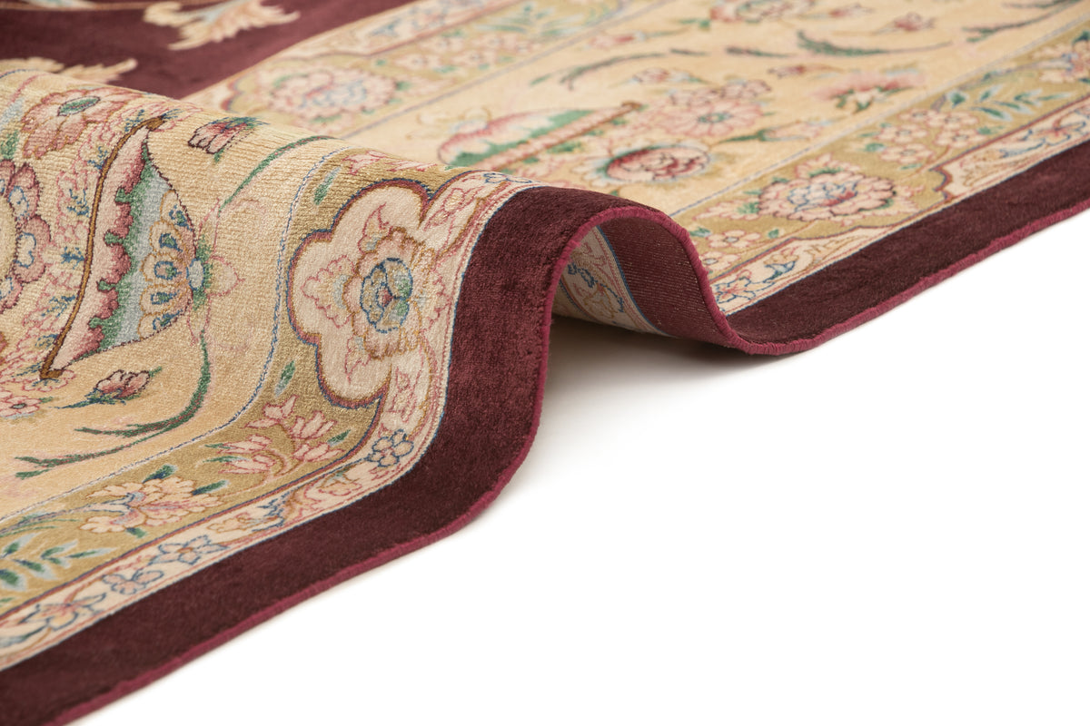 Rechteck Teppich Ghom Design in Lila von Hadorn™ - Lifestyle Image