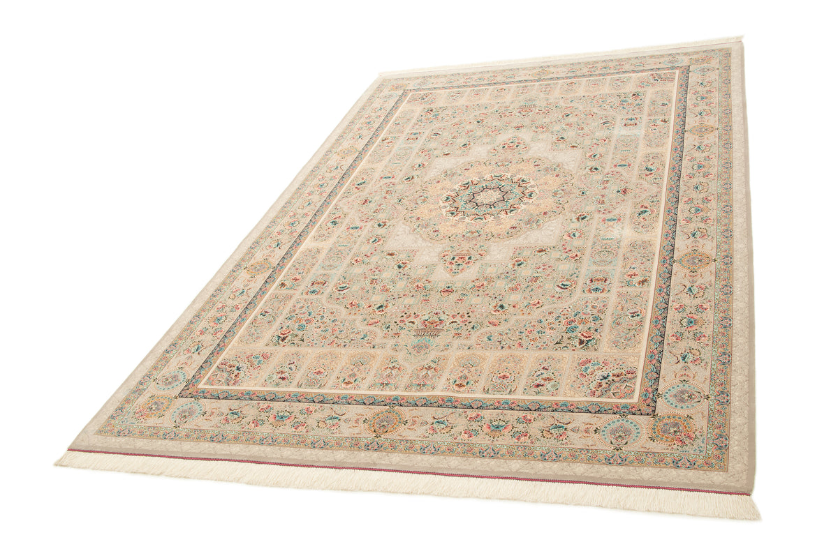 Rechteck Teppich Ghom Design in Grau von Hadorn™ - Lifestyle Image