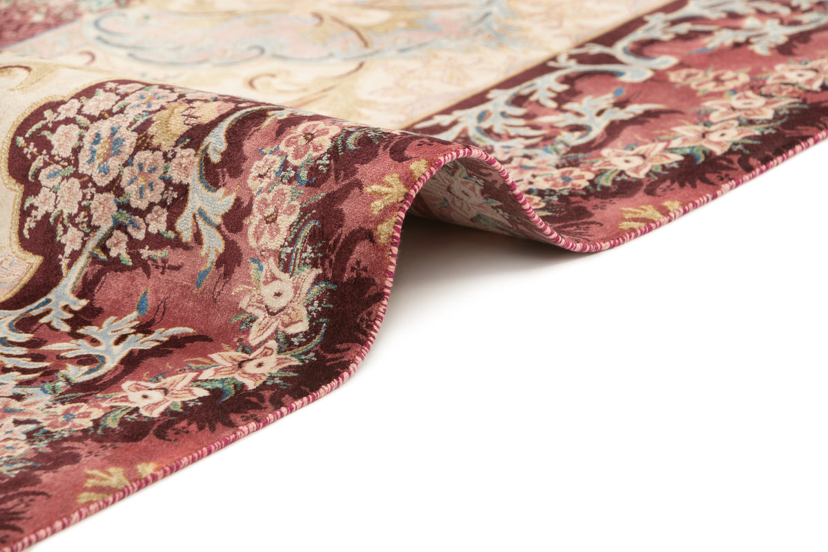 Rechteck Teppich Ghom Design in Lila von Hadorn™ - Lifestyle Image