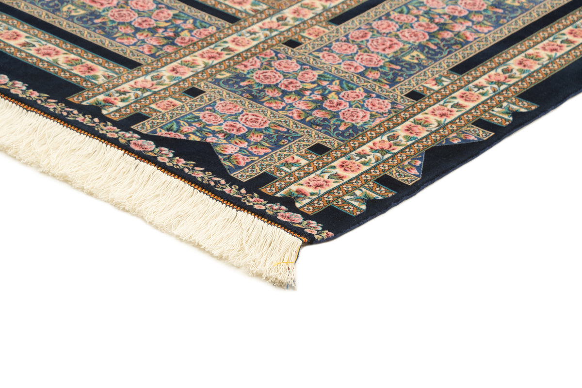 Rechteck Teppich Ghom Design in Rosa von Hadorn™ - Lifestyle Image