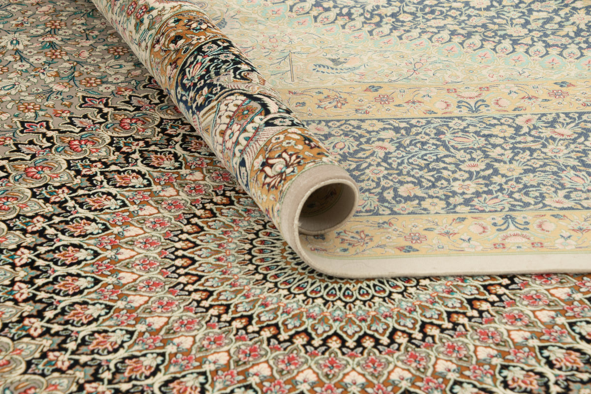Rechteck Teppich Ghom Design in Grau von Hadorn™ - Lifestyle Image