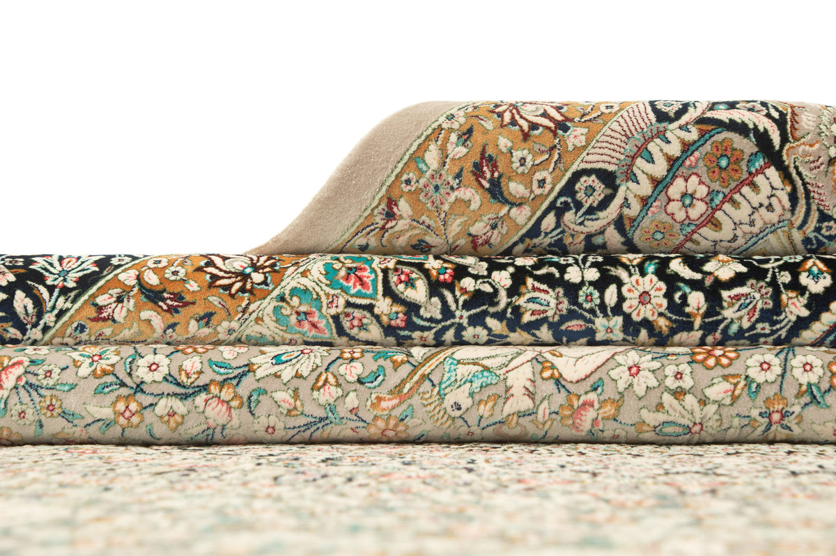 Rechteck Teppich Ghom Design in Grau von Hadorn™ - Lifestyle Image
