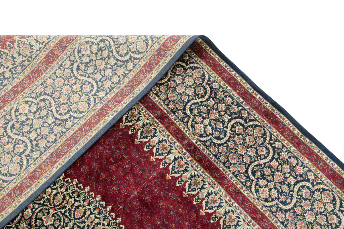 Rechteck Teppich Ghom Design in Rot von Hadorn™ - Lifestyle Image