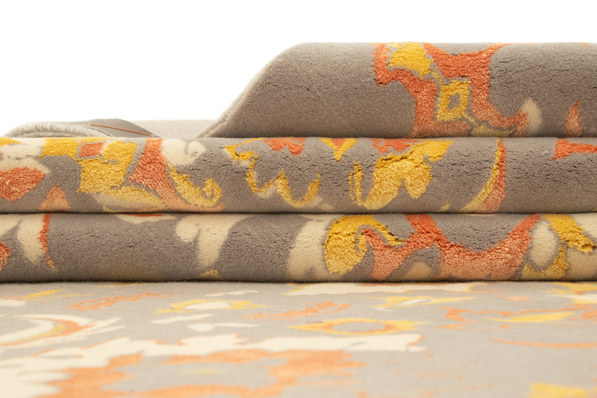 Rechteck Teppich Emmen Deluxe in Grau von Hadorn™ - Lifestyle Image