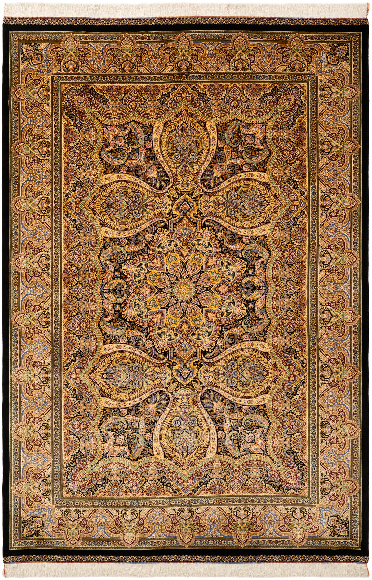 Rechteck Teppich Ghom Design in Mehrfarbig von Hadorn™ - Lifestyle Image