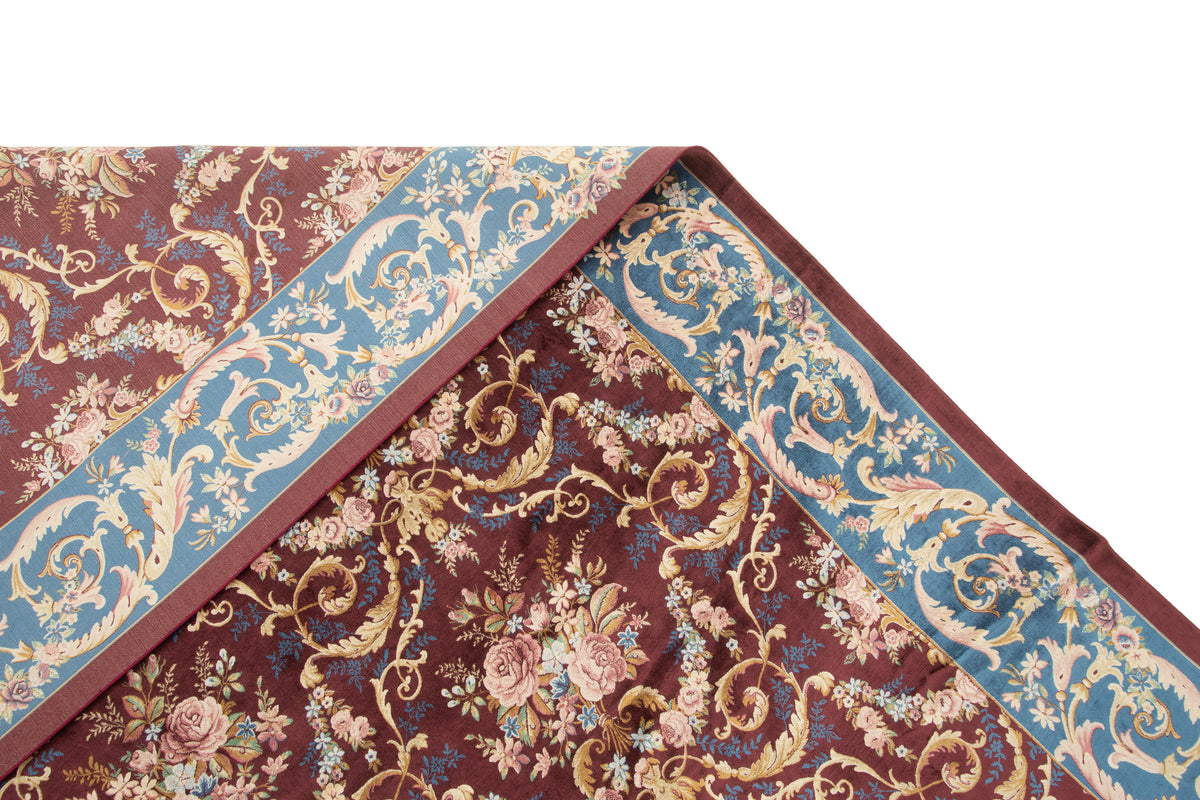 Rechteck Teppich Ghom Design in Lila von Hadorn™ - Lifestyle Image