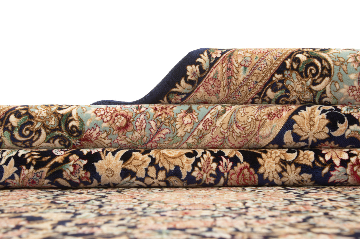 Rechteck Teppich Ghom Design in Lila von Hadorn™ - Lifestyle Image