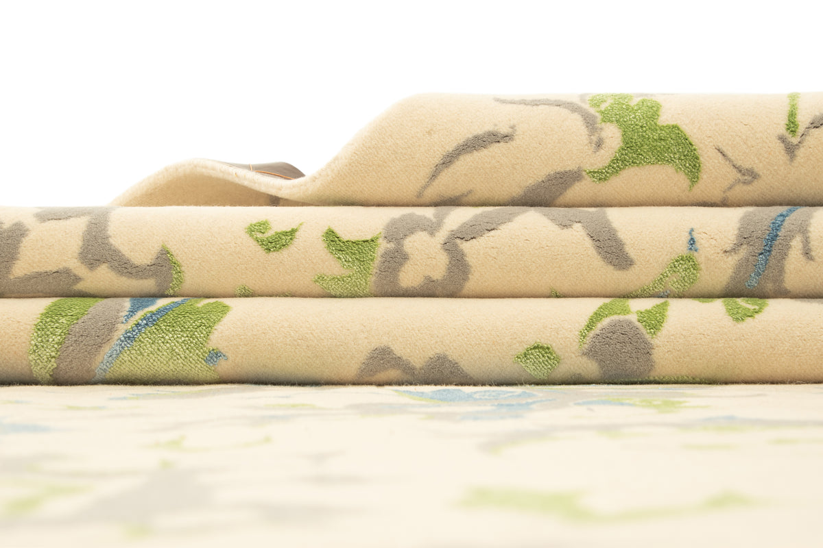 Rechteck Teppich Emmen Deluxe in Grau von Hadorn™ - Lifestyle Image
