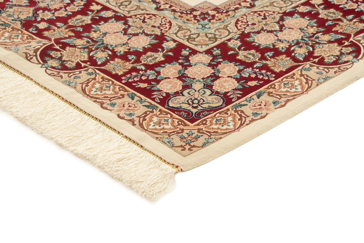 Rechteck Teppich Ghom Design in Beige von Hadorn™ - Lifestyle Image