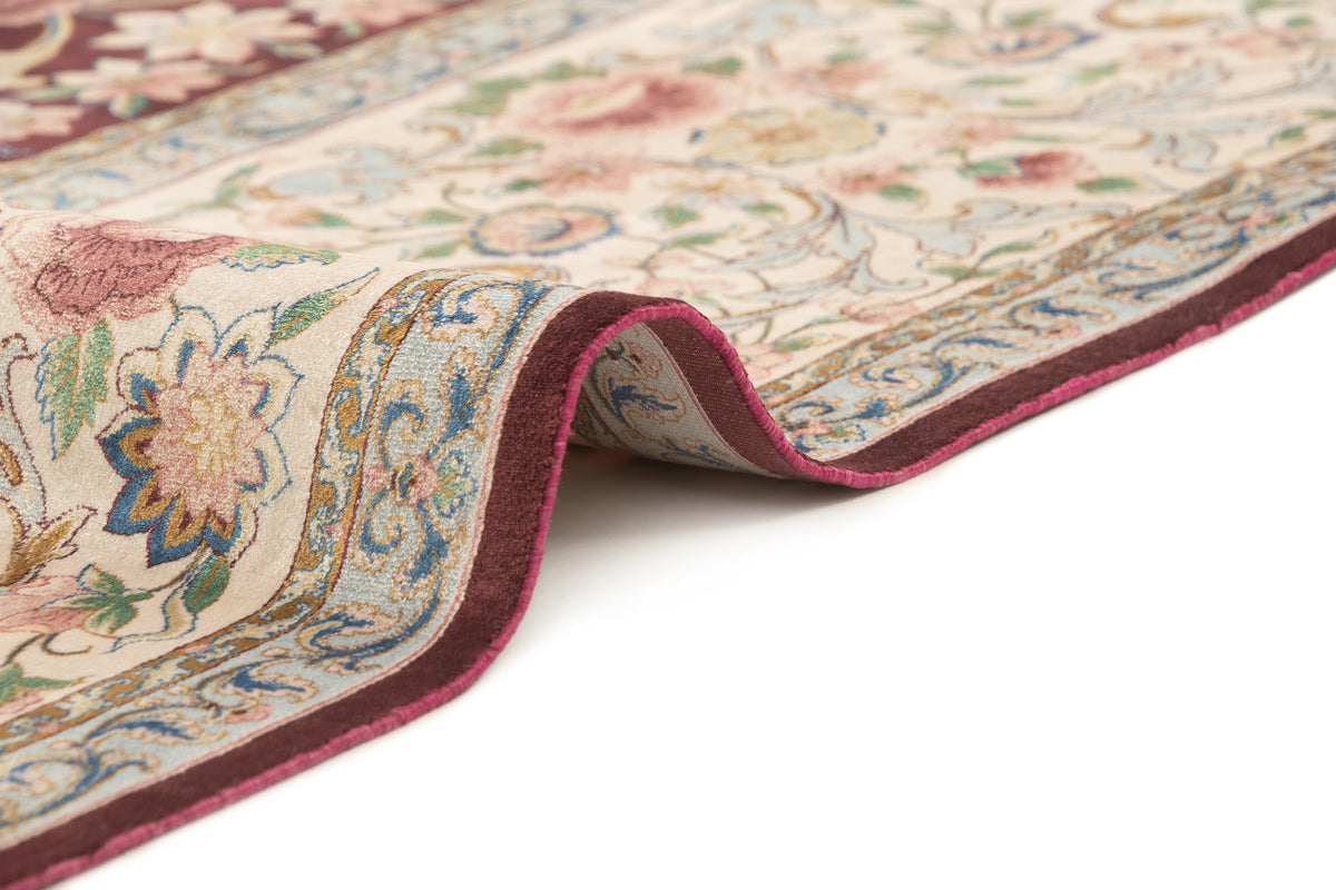 Rechteck Teppich Ghom Design in Lila von Hadorn™ - Lifestyle Image