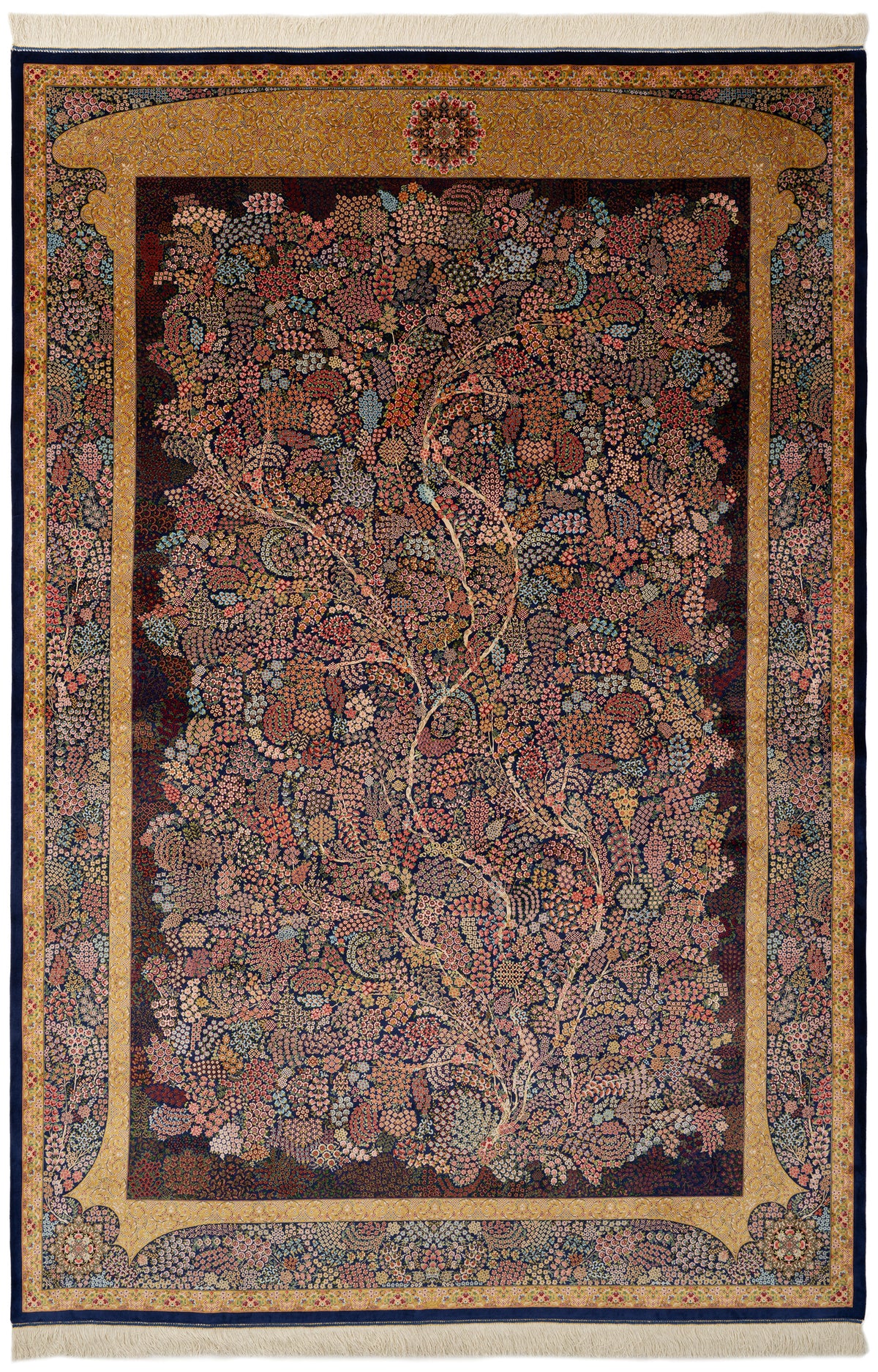 Rechteck Teppich Ghom Design in Mehrfarbig von Hadorn™ - Lifestyle Image