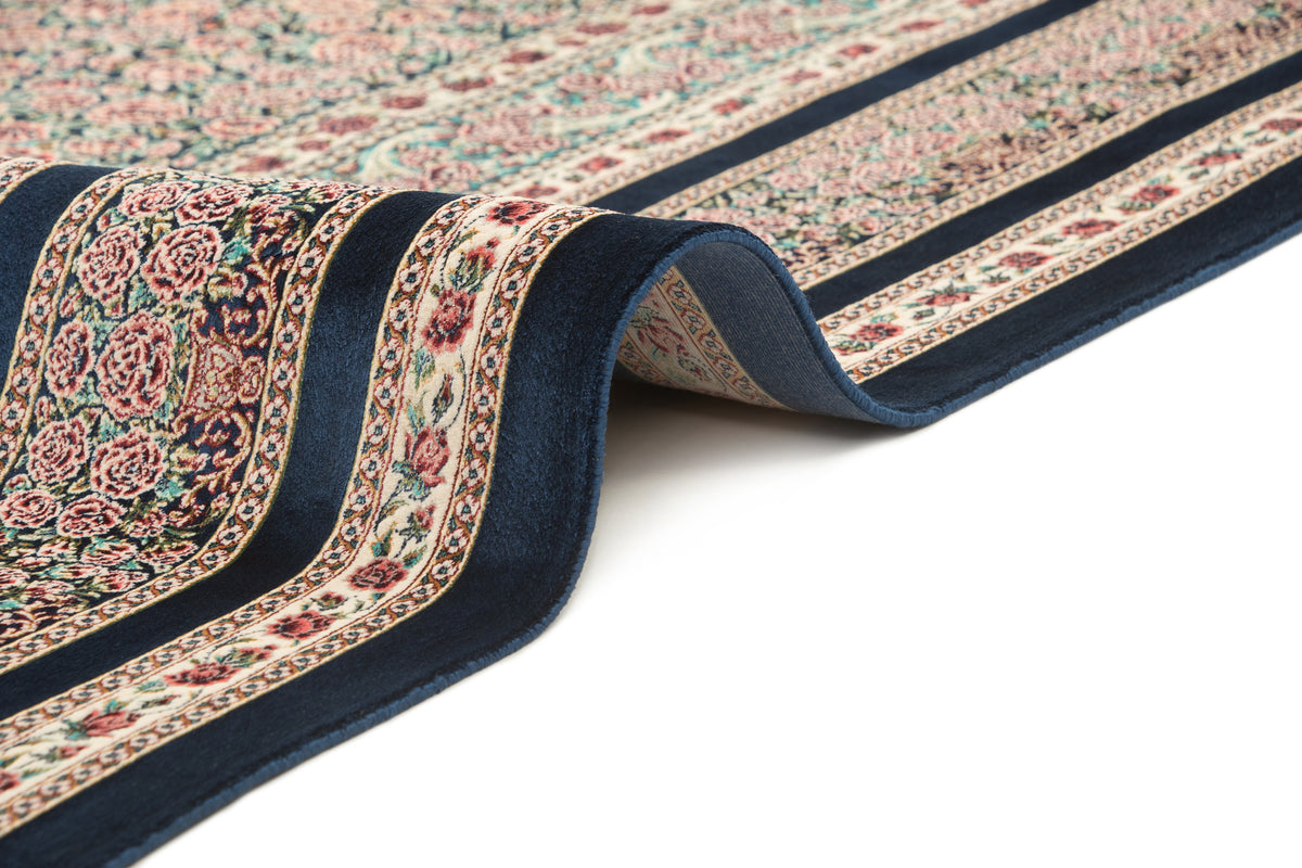 Rechteck Teppich Ghom Design in Rosa von Hadorn™ - Lifestyle Image