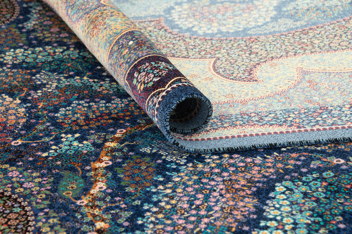 Rechteck Teppich Ghom Design in Mehrfarbig von Hadorn™ - Lifestyle Image