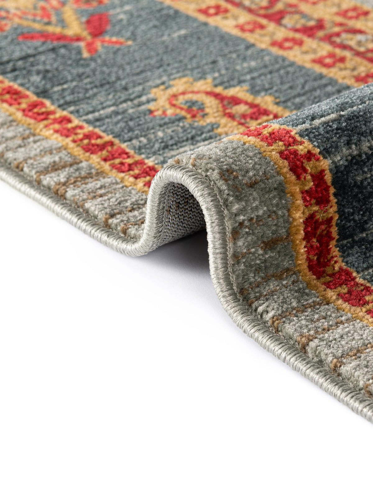 Rechteck Teppich Kashkuli Gabbeh in Hellblau von Hadorn™ - Lifestyle Image