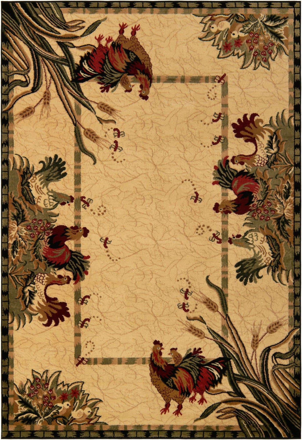 Rechteck Teppich Country in Creme von Hadorn™ - Lifestyle Image