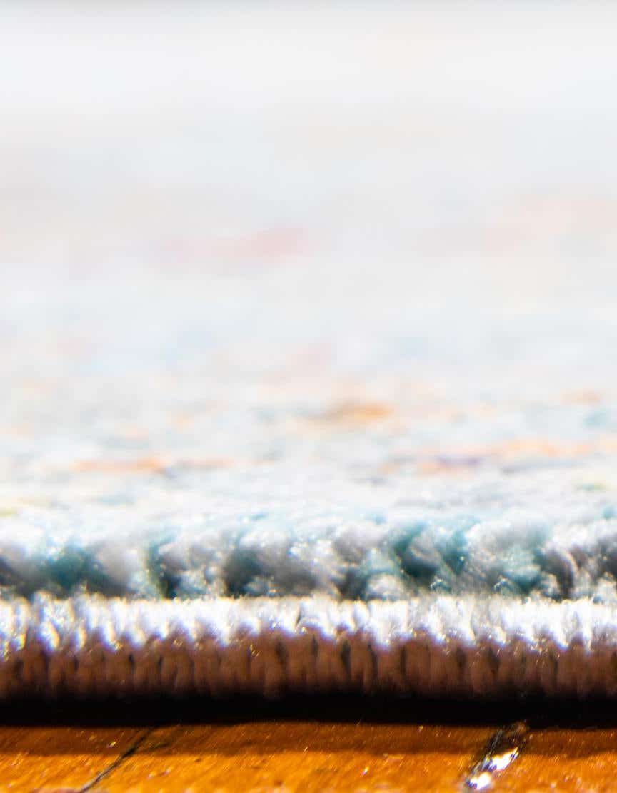 Läufer Teppich Aqua in Hellblau von Hadorn™ - Lifestyle Image