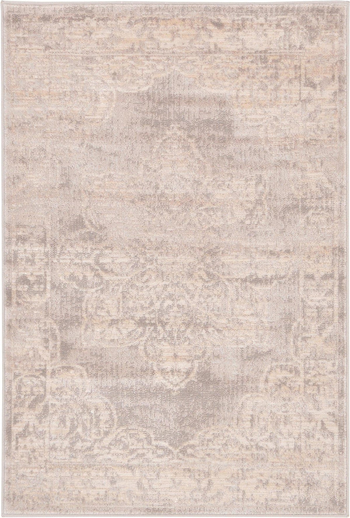 Rechteck Teppich Restoration in Grau von Hadorn™ - Lifestyle Image