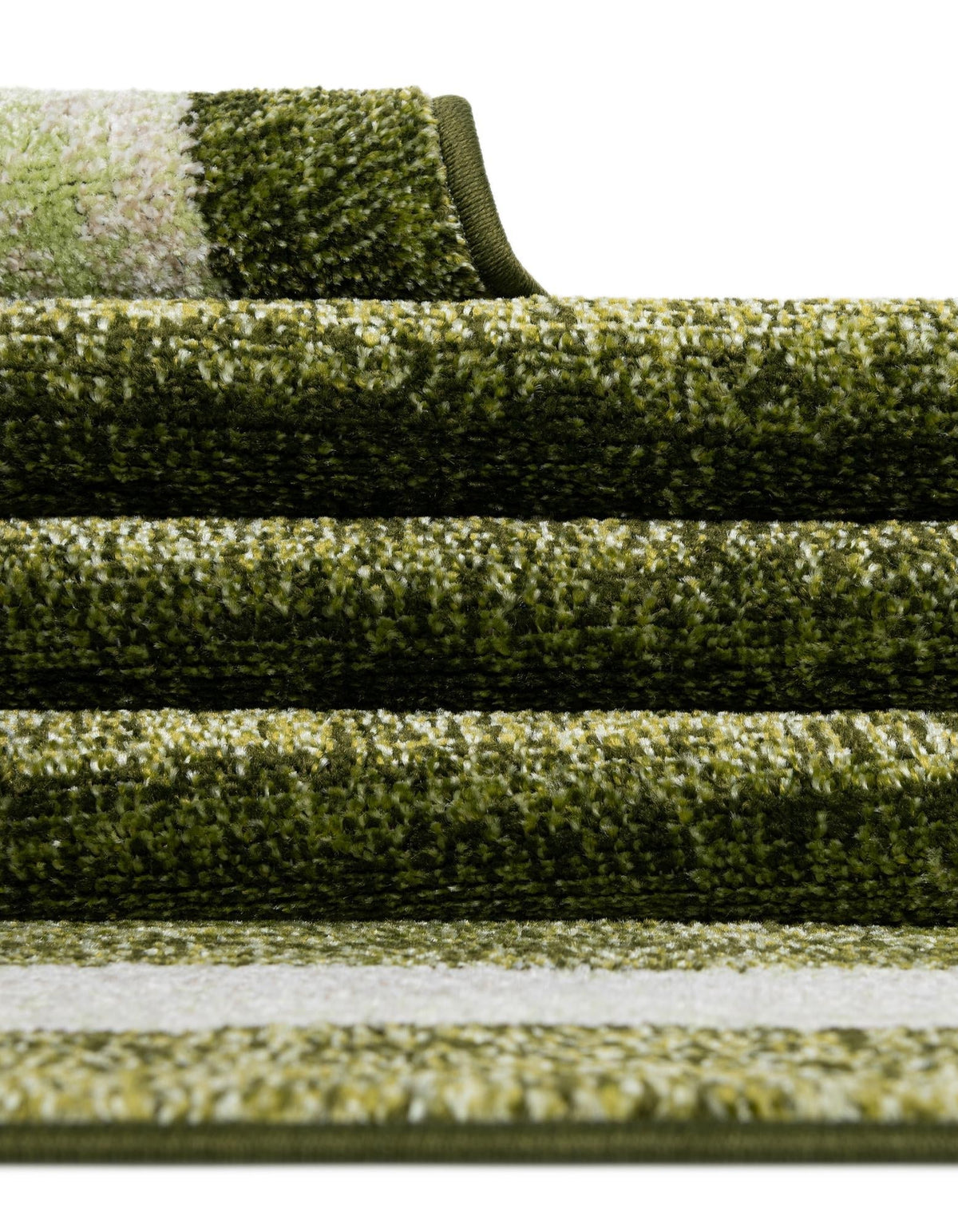 Quadratisch Teppich Loft in Grün von Hadorn™ - Lifestyle Image