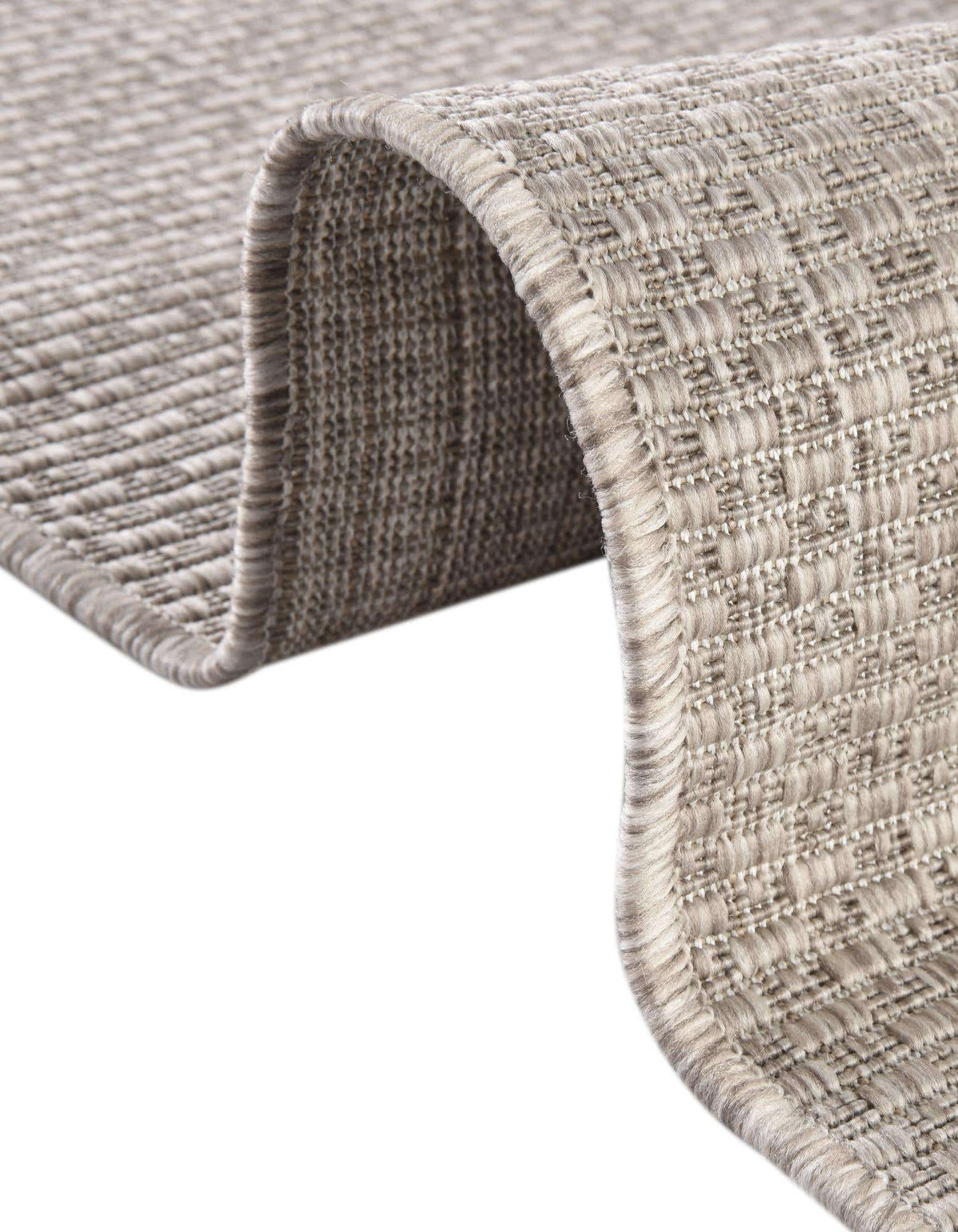 Rund Outdoor Teppich Tulum Outdoor in Beige von Hadorn™ - Lifestyle Image