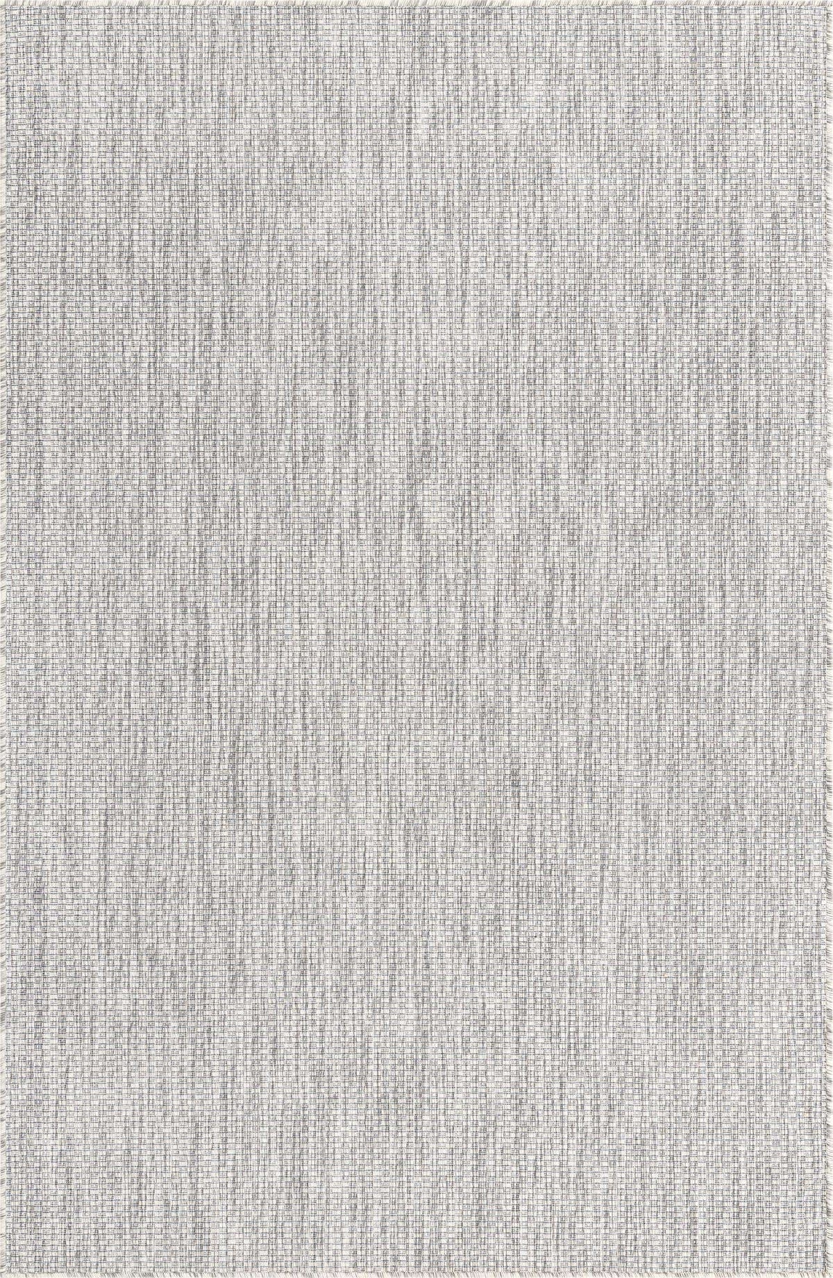 Rechteck Outdoor Teppich Outdoor Solid in Hellgrau von Hadorn™ - Lifestyle Image