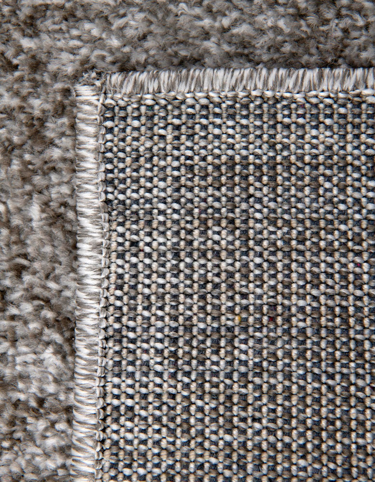 Quadratisch Teppich Vista in Hellgrau von Hadorn™ - Lifestyle Image