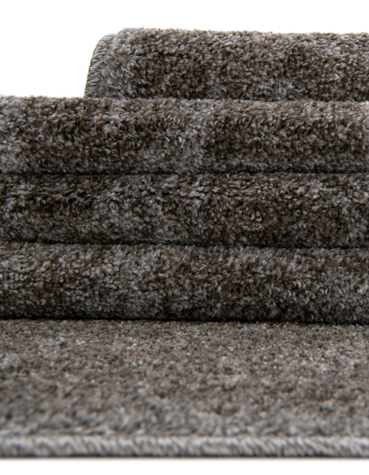 Quadratisch Teppich Vista in Hellgrau von Hadorn™ - Lifestyle Image