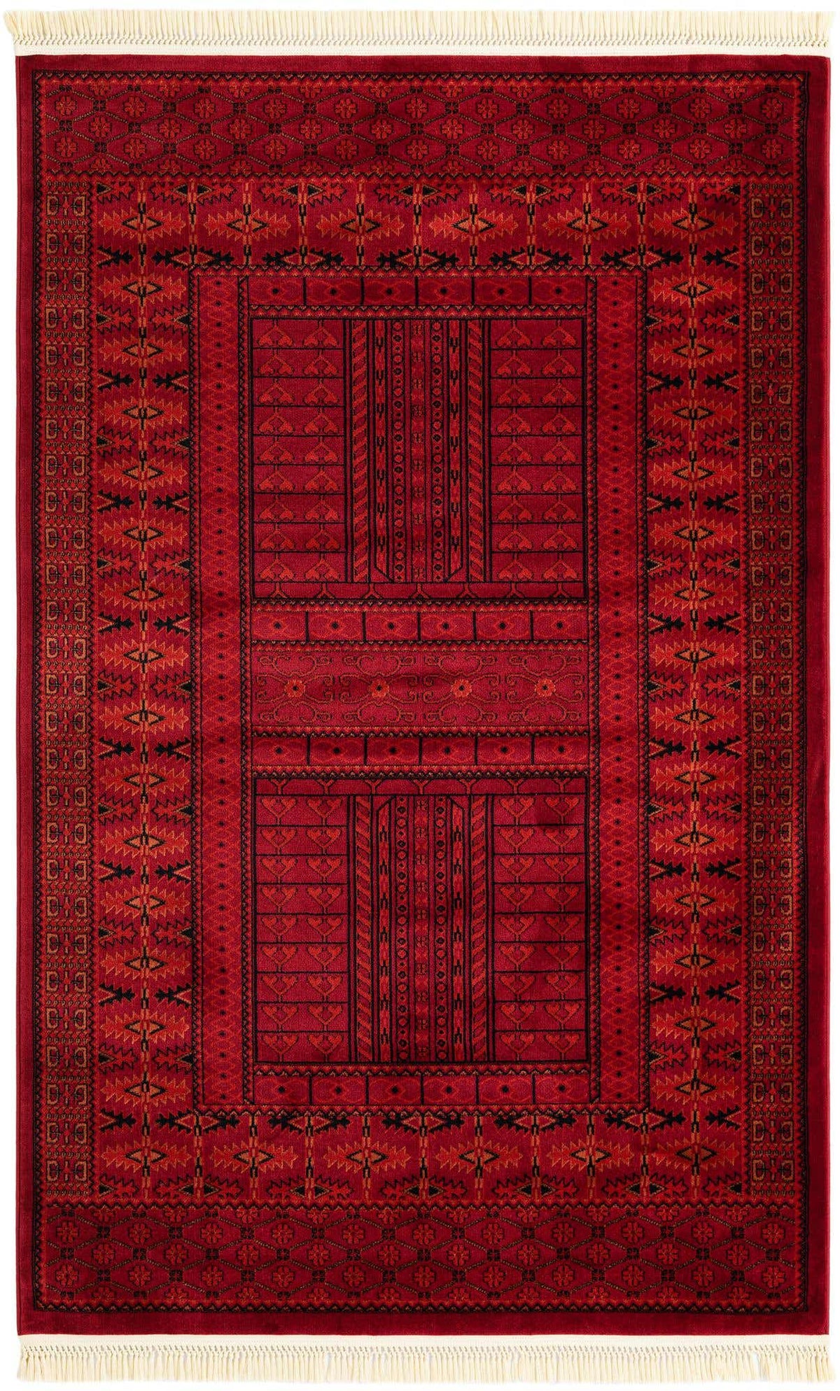 Rechteck Teppich Bochara in Rot von Hadorn™ - Lifestyle Image