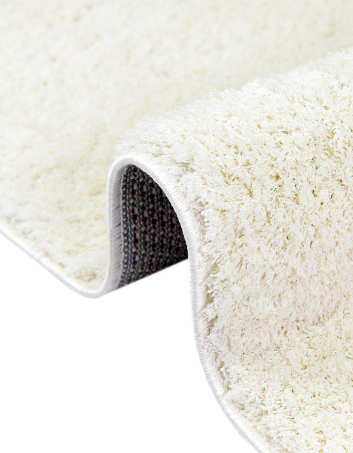 Rechteck Hochflorteppich Studio Solid Shag in Weiss von Hadorn™ - Lifestyle Image