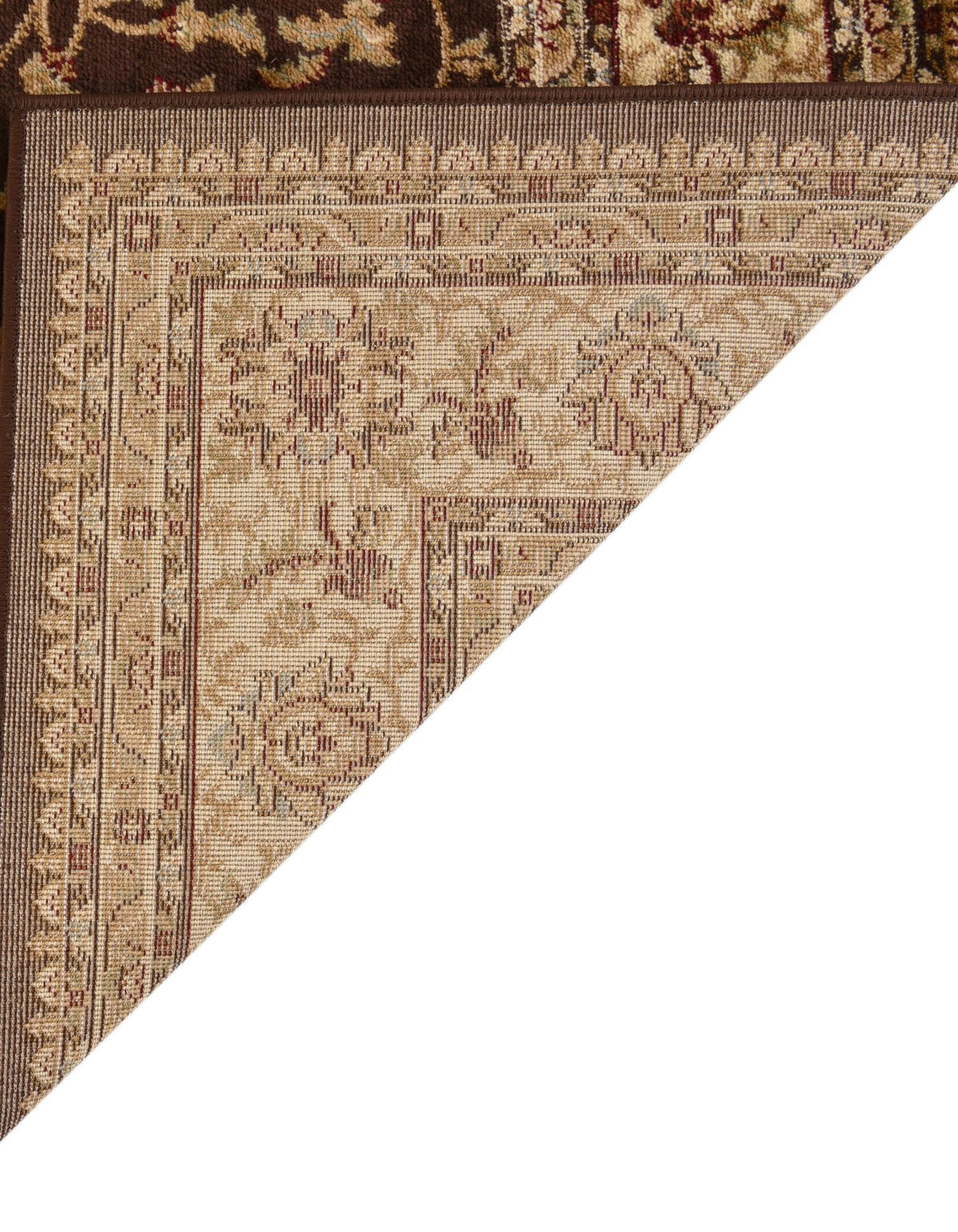 Quadratisch Teppich Classic Agra in Braun von Hadorn™ - Lifestyle Image