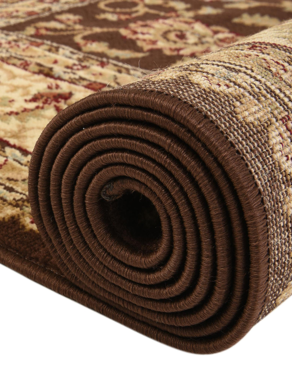 Quadratisch Teppich Classic Agra in Braun von Hadorn™ - Lifestyle Image