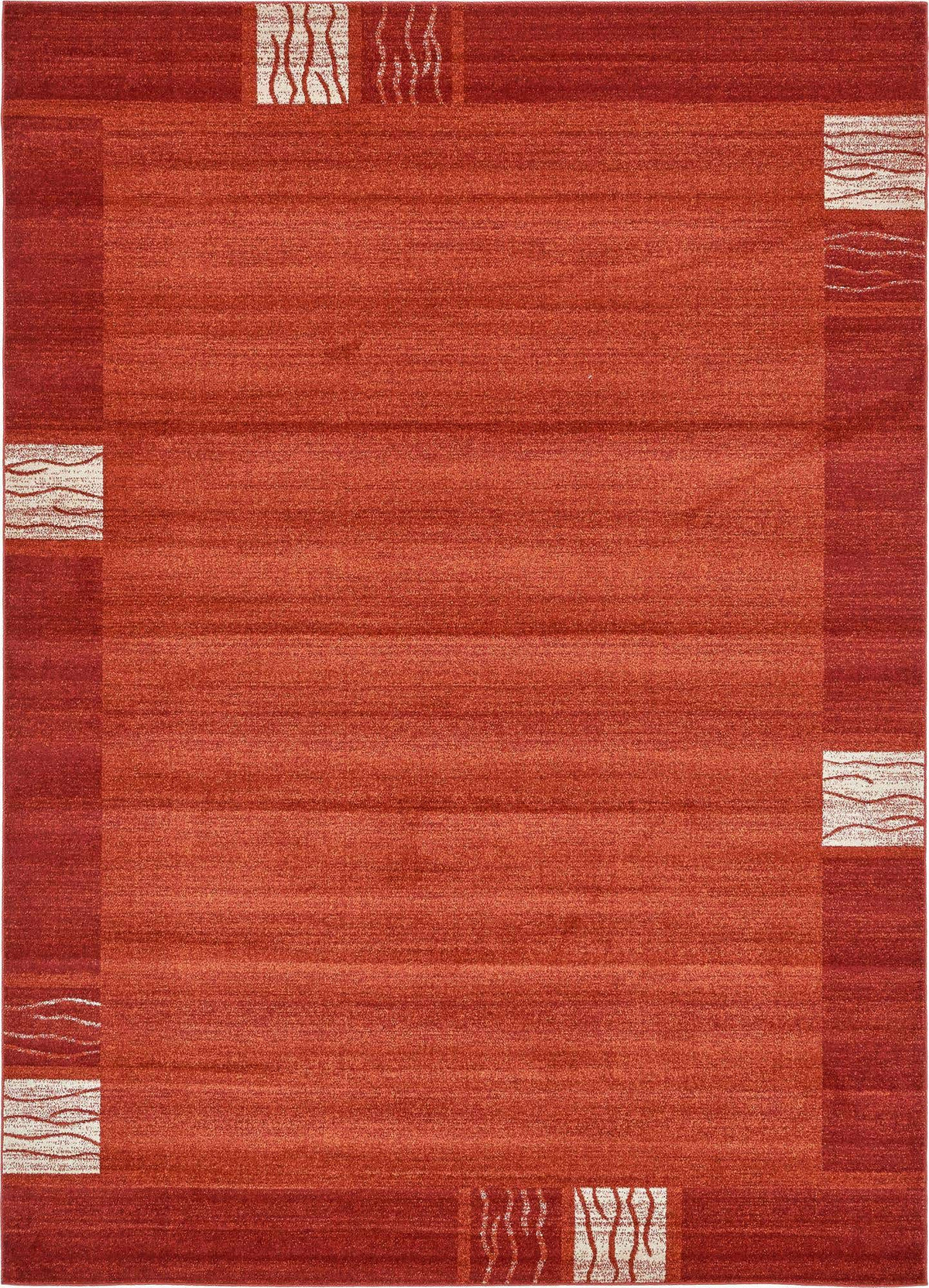 Rechteck Teppich Loft in Rot von Hadorn™ - Lifestyle Image