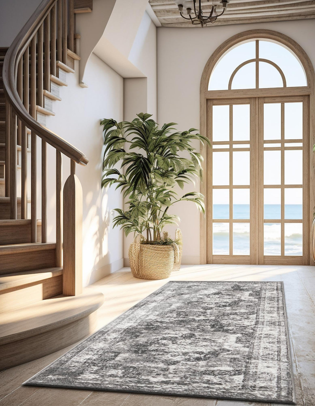 Läufer Teppich Monaco in Grau von Hadorn™ - Lifestyle Image