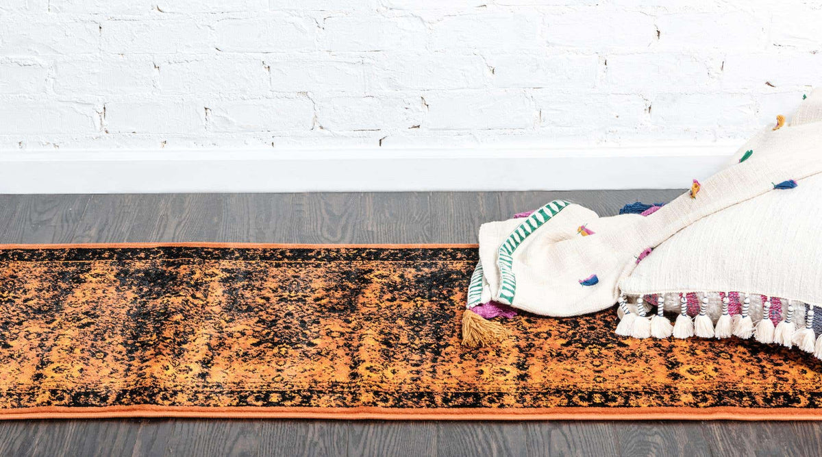Läufer Teppich Istanbul in Terrakotta von Hadorn™ - Lifestyle Image