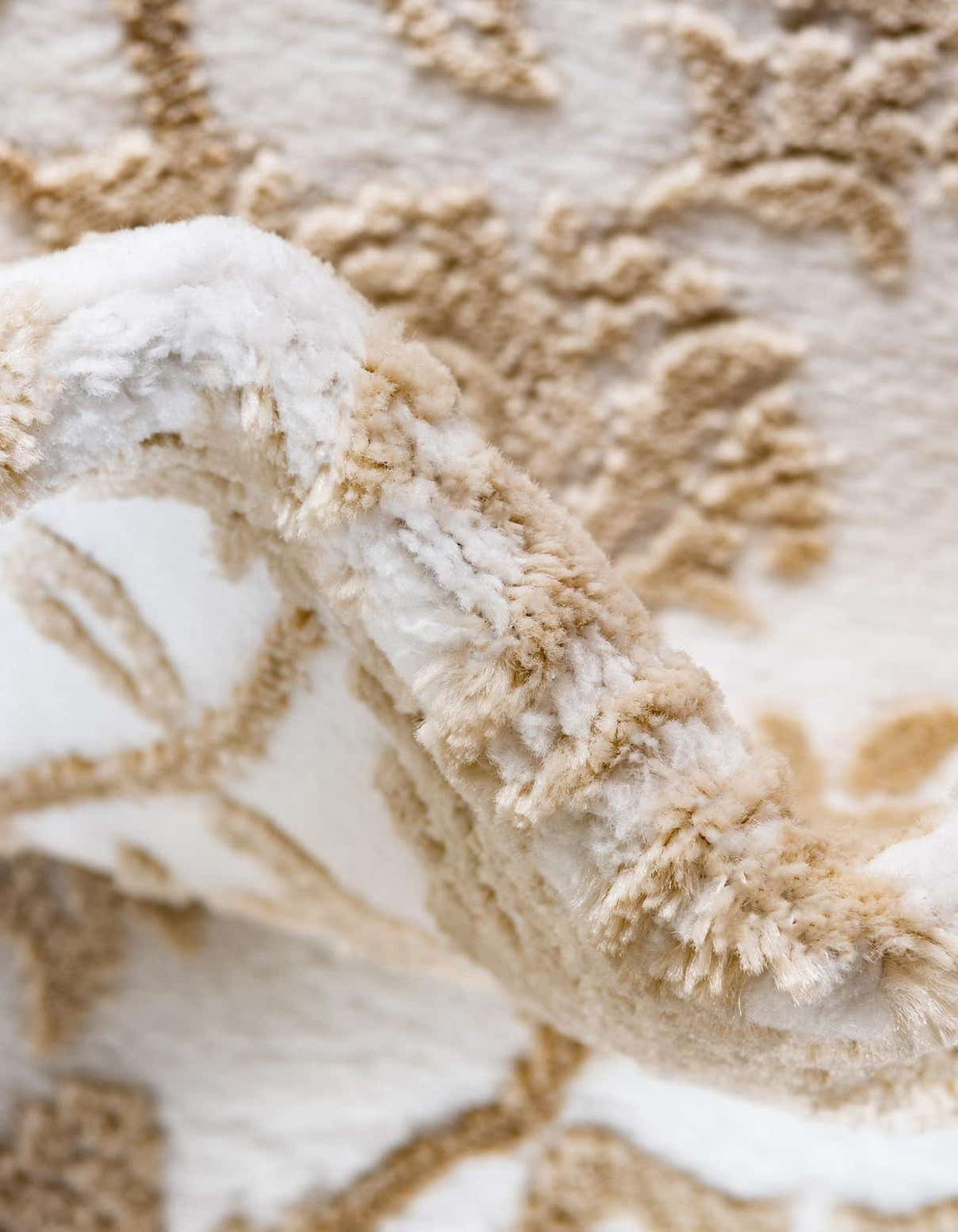 Rechteck Teppich Himalaya in Schneewittchen von Hadorn™ - Lifestyle Image