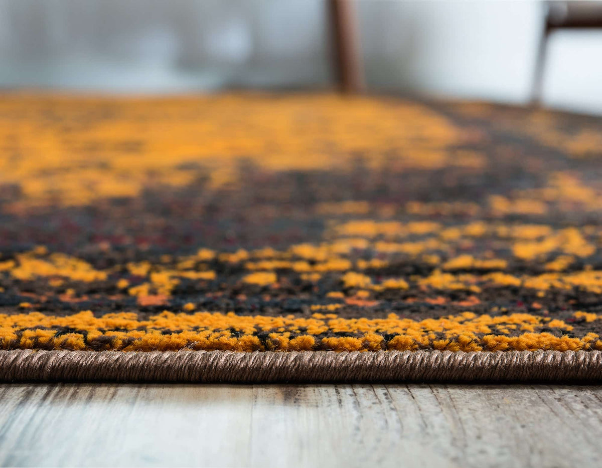 Rechteck Teppich Istanbul in Gelb von Hadorn™ - Lifestyle Image