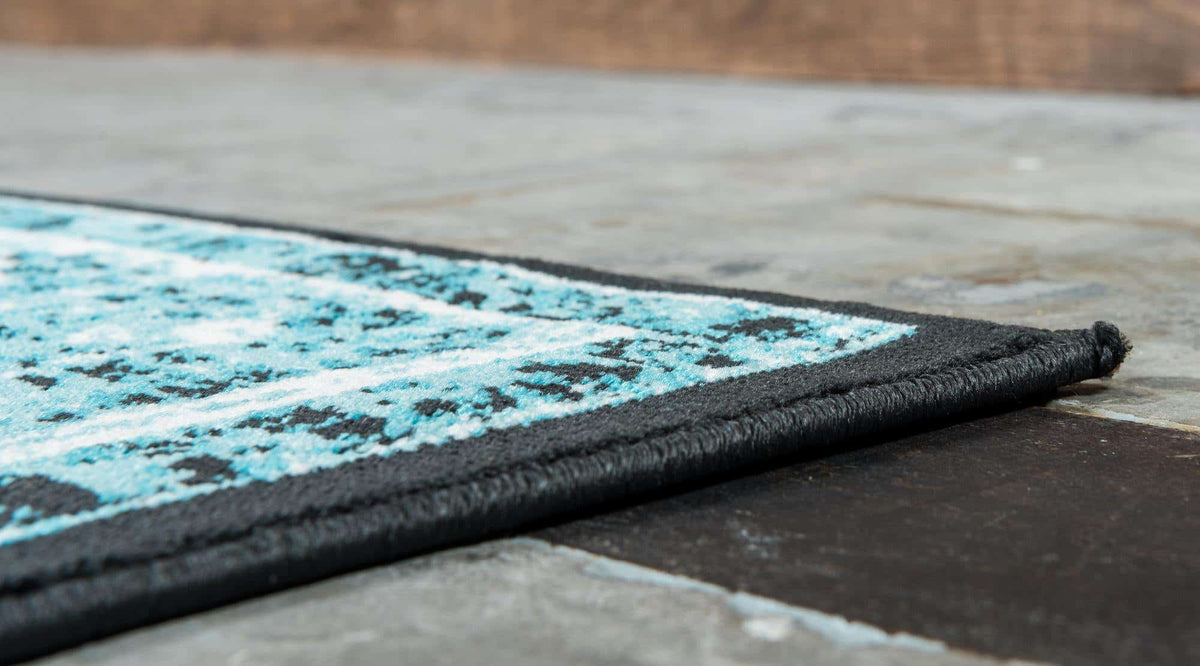 Rechteck Teppich Istanbul in Blau von Hadorn™ - Lifestyle Image