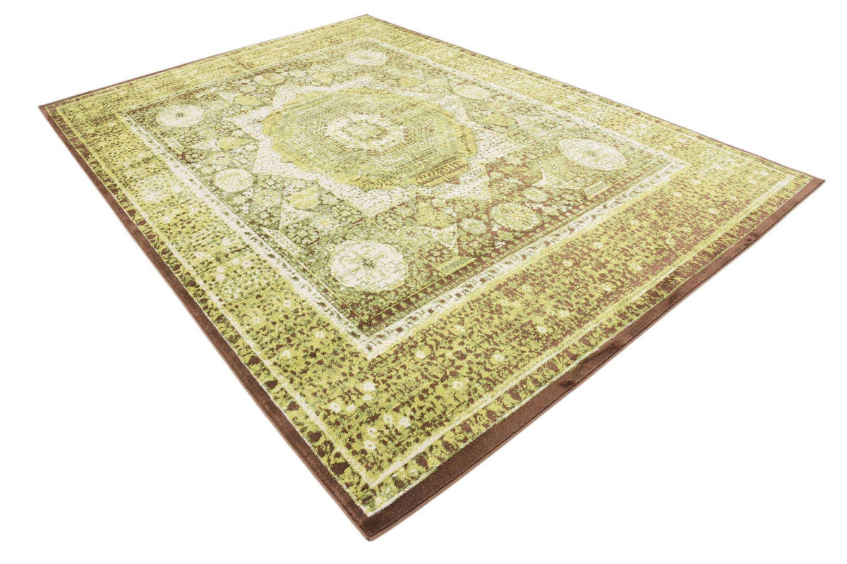 Rechteck Teppich Istanbul in Hellgrün von Hadorn™ - Lifestyle Image