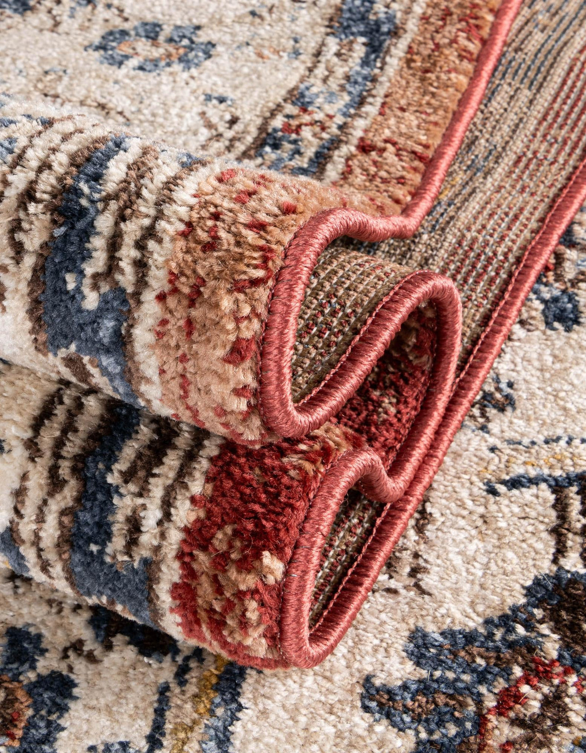 Rechteck Teppich Arcadia in Terrakotta von Hadorn™ - Lifestyle Image