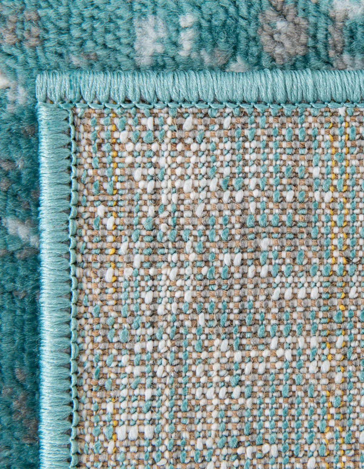Rechteck Teppich Monaco in Türkis von Hadorn™ - Lifestyle Image