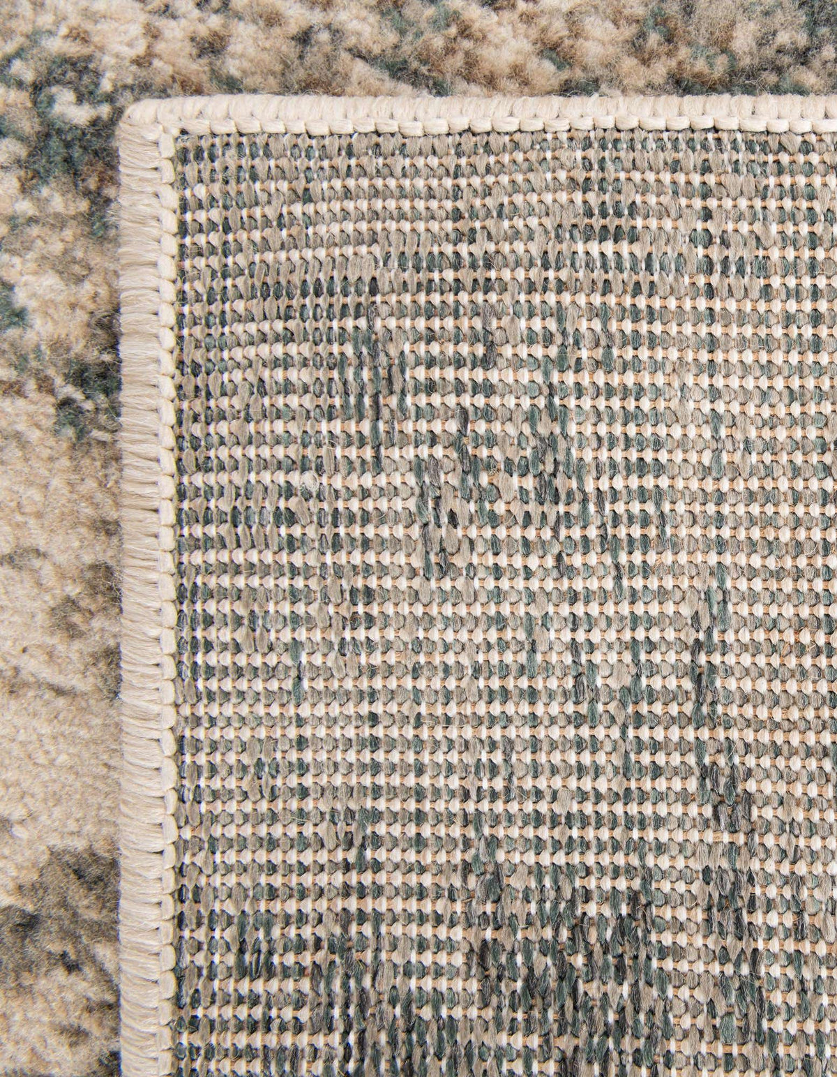 Quadratisch Teppich Sahara in Beige von Hadorn™ - Lifestyle Image