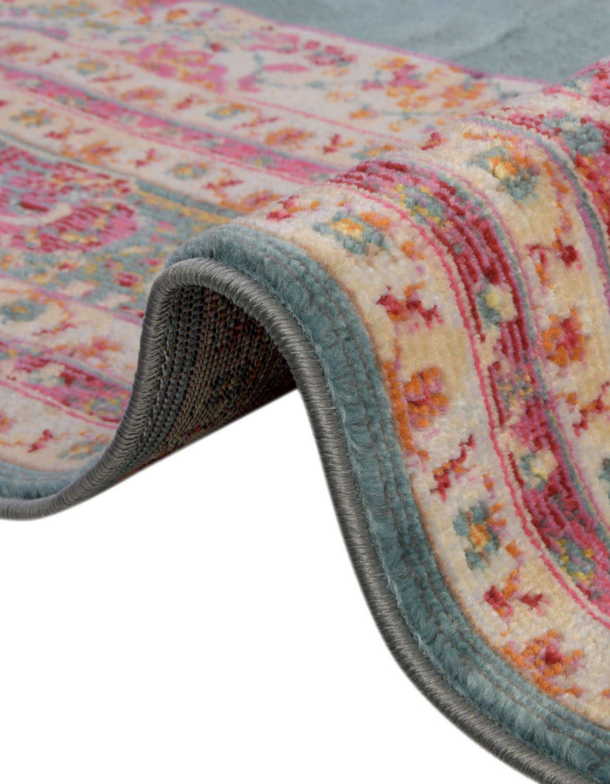 Rechteck Teppich Havana in Türkis von Hadorn™ - Lifestyle Image