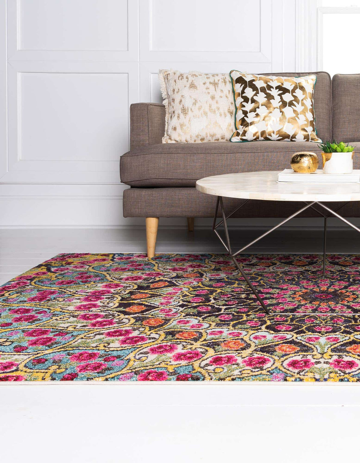 Rechteck Teppich Arte in Mehrfarbig von Hadorn™ - Lifestyle Image