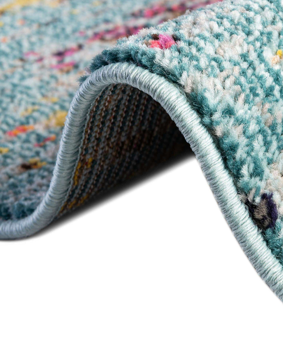 Rechteck Teppich Arte in Türkis von Hadorn™ - Lifestyle Image