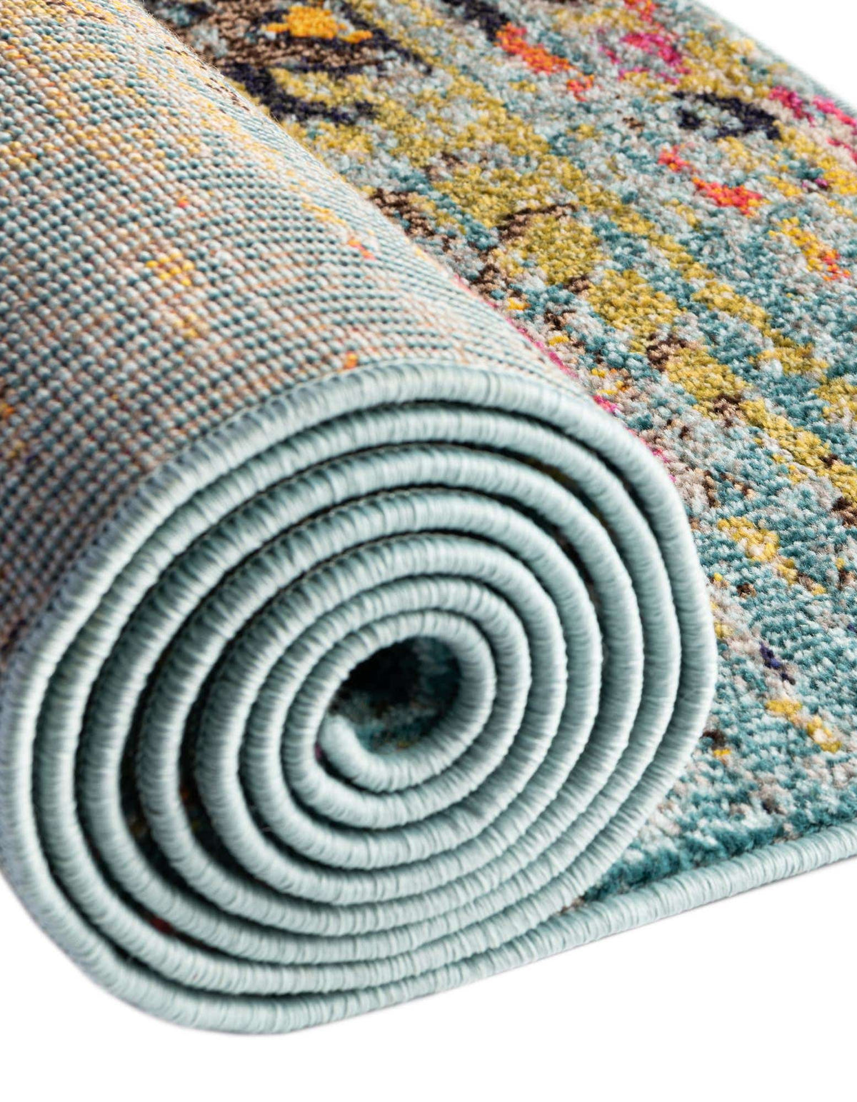 Rechteck Teppich Arte in Türkis von Hadorn™ - Lifestyle Image