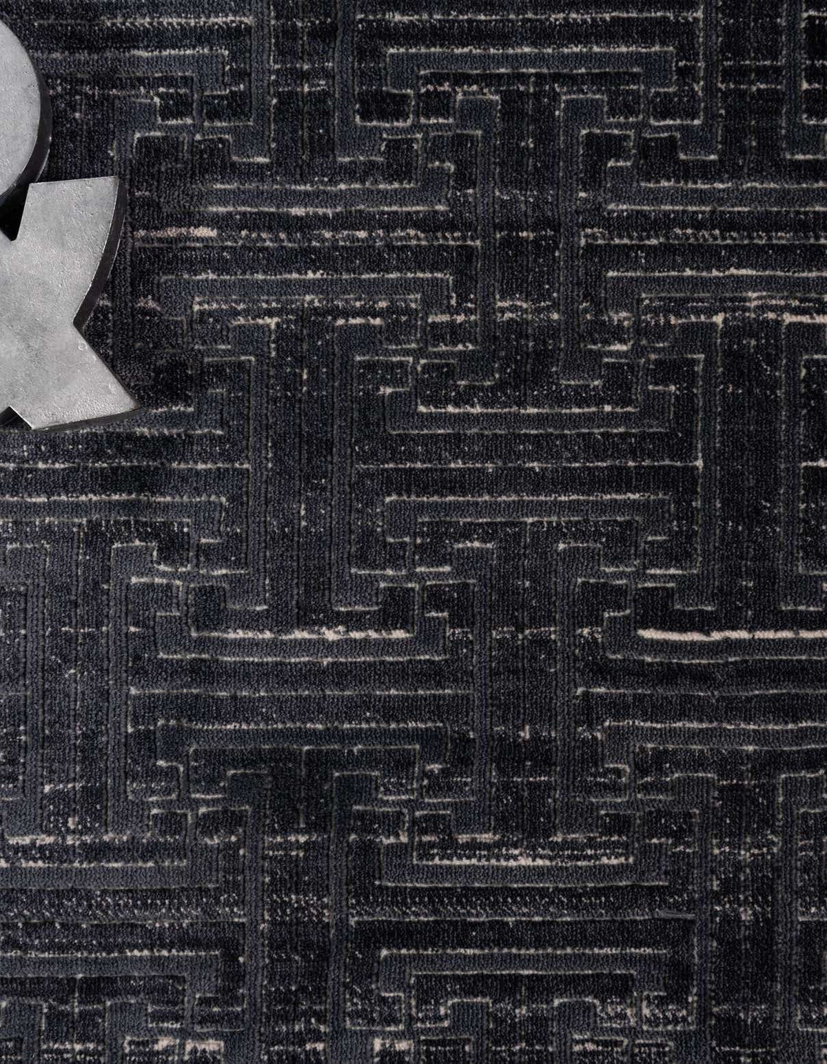 Läufer Teppich Bellevue in Marineblau von Hadorn™ - Lifestyle Image