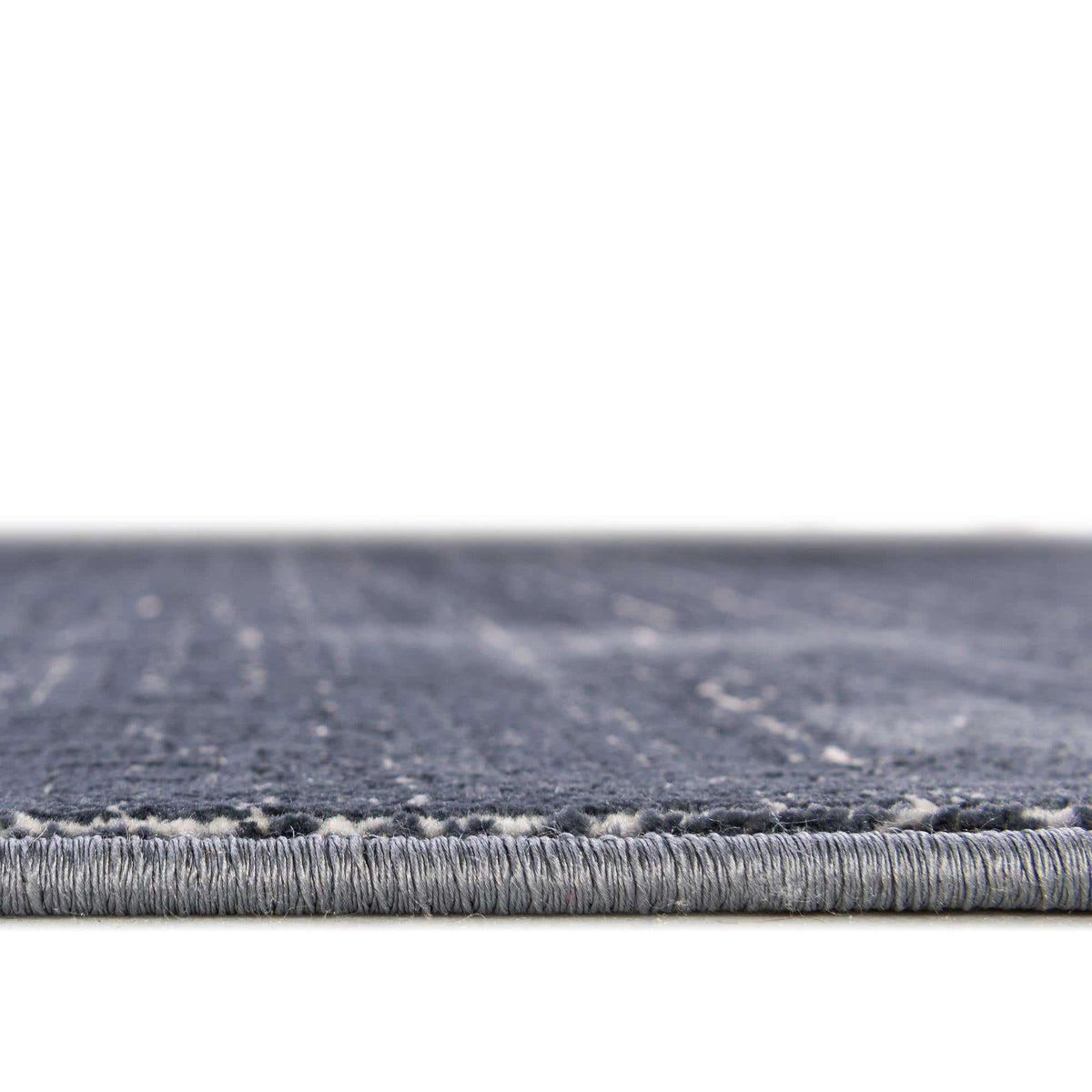 Rund Teppich Bellevue in Marineblau von Hadorn™ - Lifestyle Image