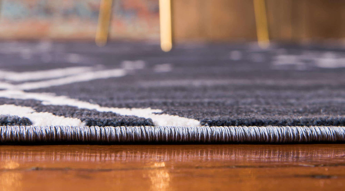 Rechteck Teppich Bellevue in Marineblau von Hadorn™ - Lifestyle Image