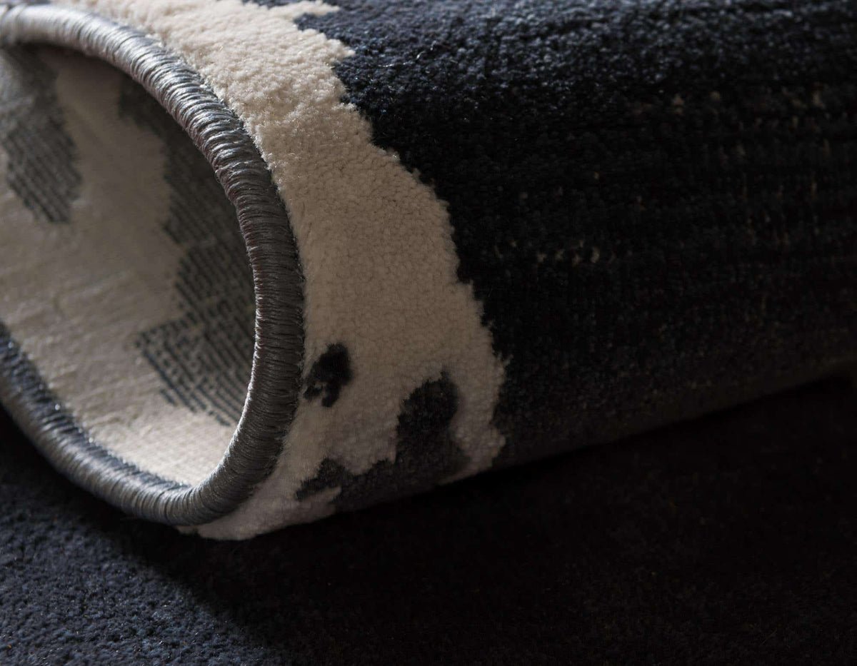 Rechteck Teppich Bellevue in Marineblau von Hadorn™ - Lifestyle Image