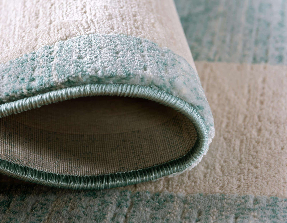 Läufer Teppich Bellevue in Türkis von Hadorn™ - Lifestyle Image